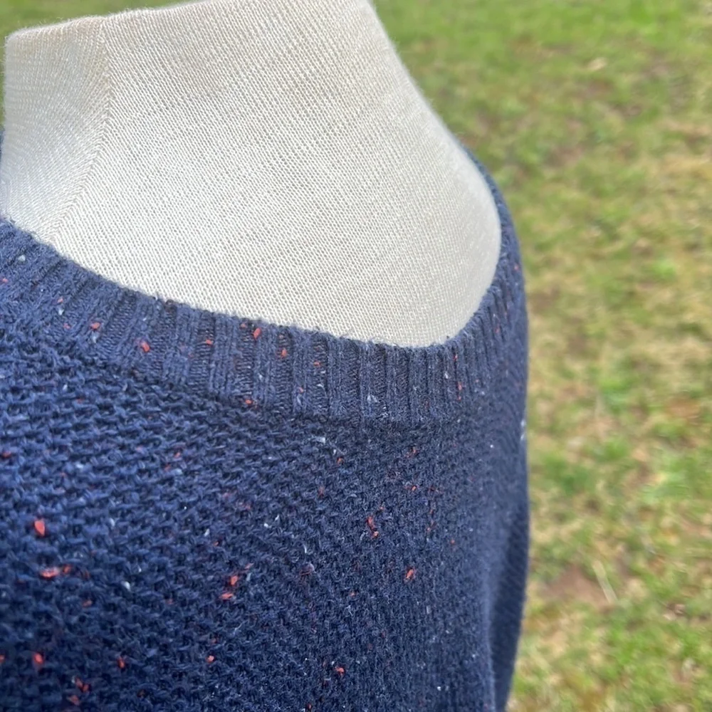 Hollister sweater long sleeve crew neck Mens size XL, Navy blue
